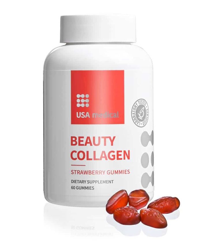 USA medical BEAUTY COLLAGEN Gumené vitamíny | 60ks