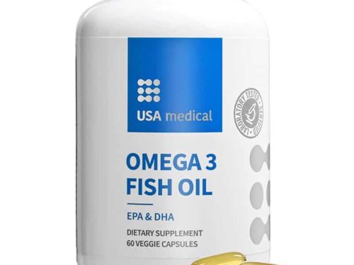 USA medical OMEGA-3 FISH OIL | 60ks