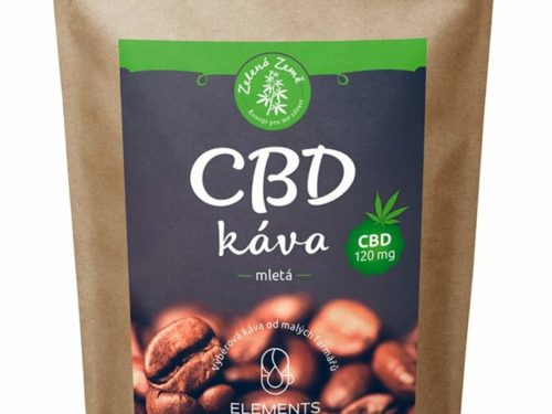 Zelená krajina CBD káva 100 g