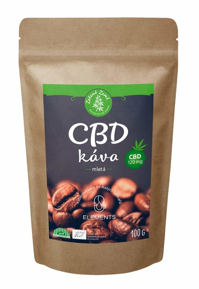 Zelená krajina CBD káva 100 g