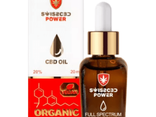 SWISSCBDPOWER Full spectrum cbd oil 20% kvapky olej 20 ml