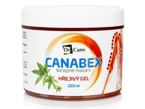 DR. CANN Canabex konopné mazanie hrejový gél 250 ml