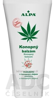 ALPA KONOPNÝ BALZAM masážny s konopným olejom 1x150 ml