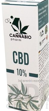 CANNABIOpharm CBD 10% konopný olej 1x10 ml