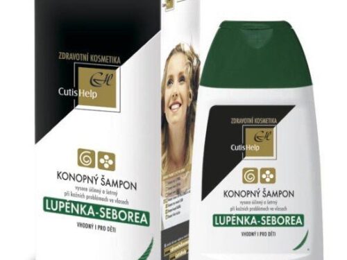 CutisHelp konopný šampón LUPIENKA-SEBOREA 200ml