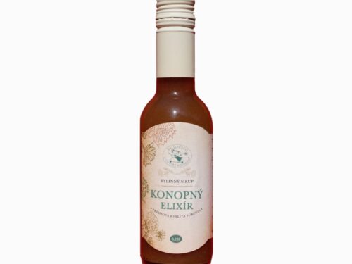 Bylinářství U Chytré horákyně Sirup "Konopný Elixír" - Bylinkářství u Chytré Horákyně - 250 ml
