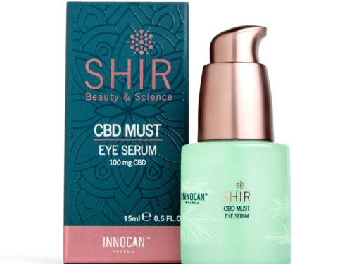 CBD očné sérum proti opuchom