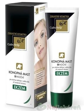 CutisHelp EKZÉM konopná masť nočná 100ml