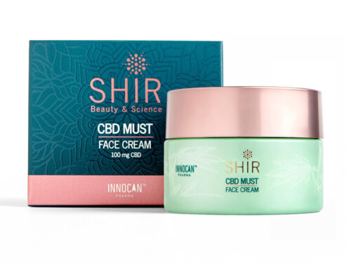 CBD hydratačný pleťový krém proti vráskam 50 ml - SHIR Beauty & Science