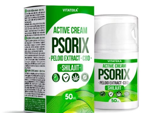 PSORIX aktívny krém (CBD + Mumio) – 50 ml – Vitateka