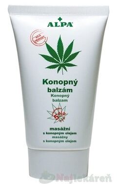 Alpa konopný balzam 150 ml