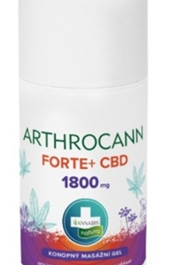 Annabis Arthrocann FORTE CBD+ 1800mg masážní gel 90 ml