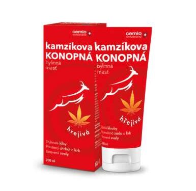 CEMIO Kamzíkova konopná masť hrejivá 2024 + súťaž 200 ml