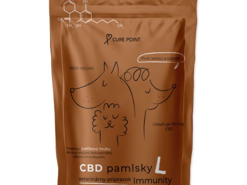 CUREPOINT CBD pamlsky Immunity L 100 g