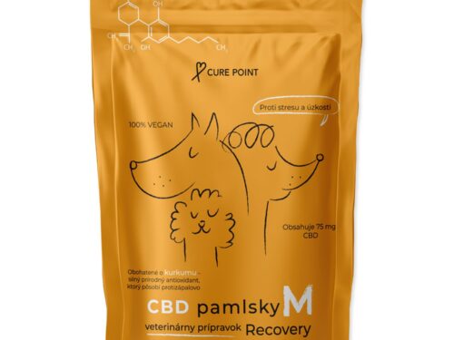 CUREPOINT CBD pamlsky Recovery M 100 g