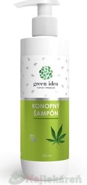 Green Idea konopný šampón 200 ml