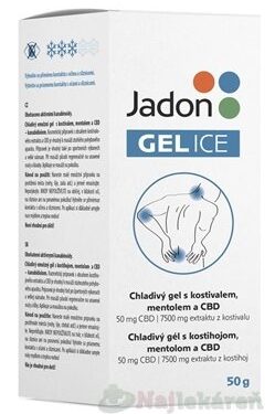 Jadon Gel Ice chladivý gél s kostihojom