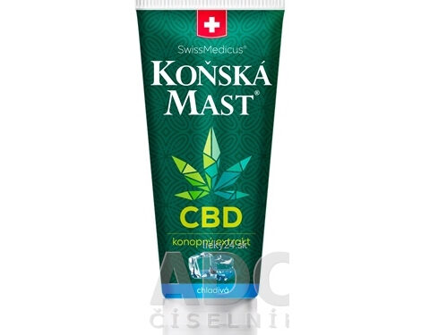 KONSKÁ MASŤ s CBD chladivá