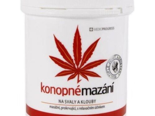 MedicProgress konopné mazanie hrejivé 250 ml