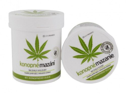 Medicprogress konopné mazanie chladivé 250 ml