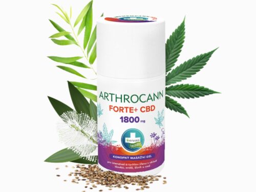 ARTHROCANN konopný masážny gél FORTE+1800 mg CBD - 90 ml - Annabis