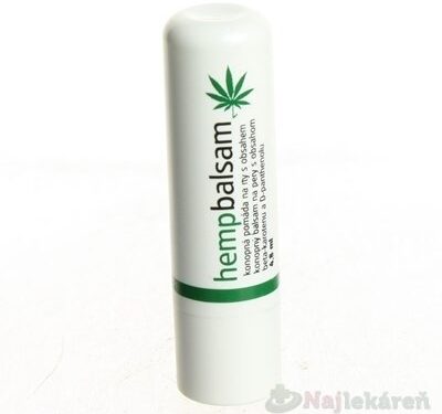 Hempbalsam konopný balzam na pery 4