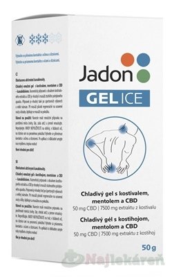 Jadon Gel Ice chladivý gél s kostihojom