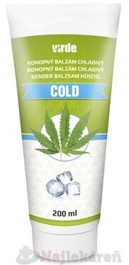 Virde konopný balzam chladivý 200 ml
