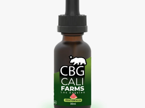 CBD + CBG Olej (2000 mg CBD + 500 mg CBG) - Vodný melón - 30 ml - CaliFarms