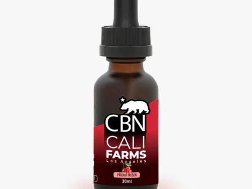 CBD & CBN Olej (2000 mg CBD + 500 mg CBN) - Čerešňa 30 ml - CaliFarms