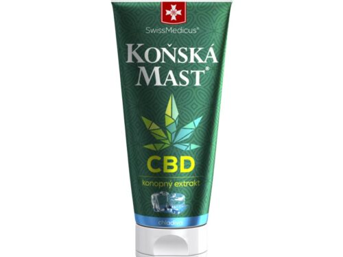 Konská masť s CBD chladivá 200 ml – SwissMedicus