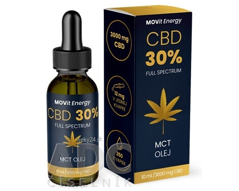 MOVit CBD 30% Full Spectrum MCT OLEJ