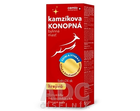Cemio Kamzíkova konopná masť