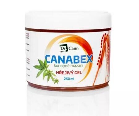 Dr.Cann CANABEX konopné mazanie HREJIVÝ GÉL 250 ml