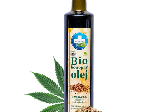 Konopný olej 100% BIO - Annabis Balenie: 500 ml