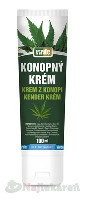 Virde konopný krém kĺbová masť 100 ml