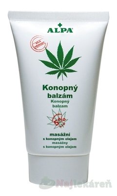 Alpa konopný balzam 150 ml