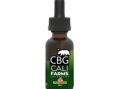 CBD + CBG Olej (2000 mg CBD + 500 mg CBG) - Vodný melón - 30 ml - CaliFarms