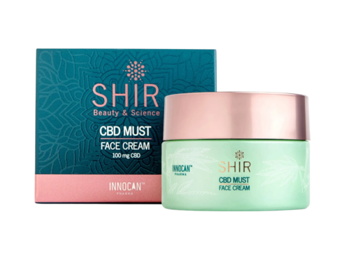 CBD hydratačný pleťový krém proti vráskam 50 ml - SHIR Beauty & Science