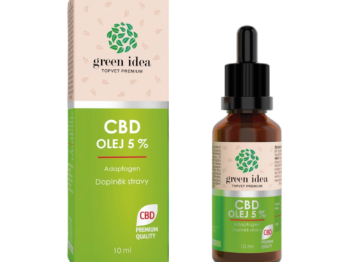 CBD olej 5 % – 10 ml – Green idea