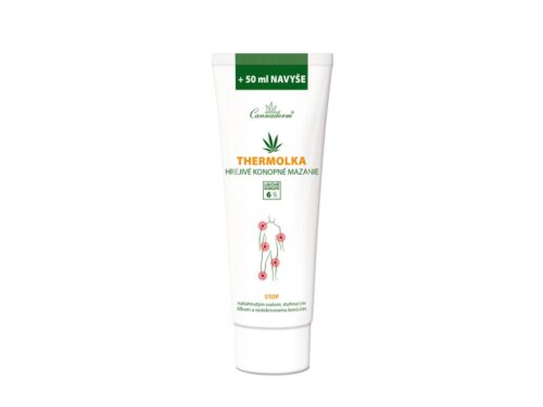 Cannaderm THERMOLKA hrejivé konopné mazanie 250ml