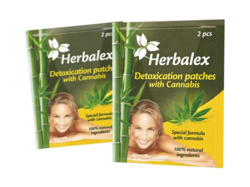 Detoxikačné náplasti s konope - 2 ks - Herbalex