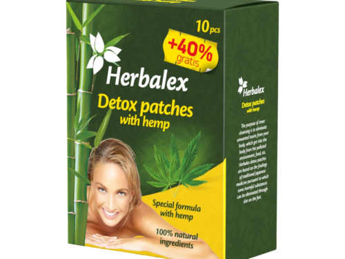 Detoxikačné náplasti s konope – 14 ks – Herbalex