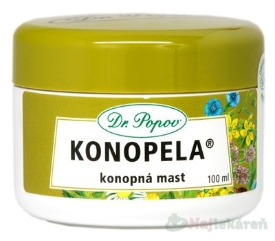 Dr. Popov Konopela konopná masť 100 ml