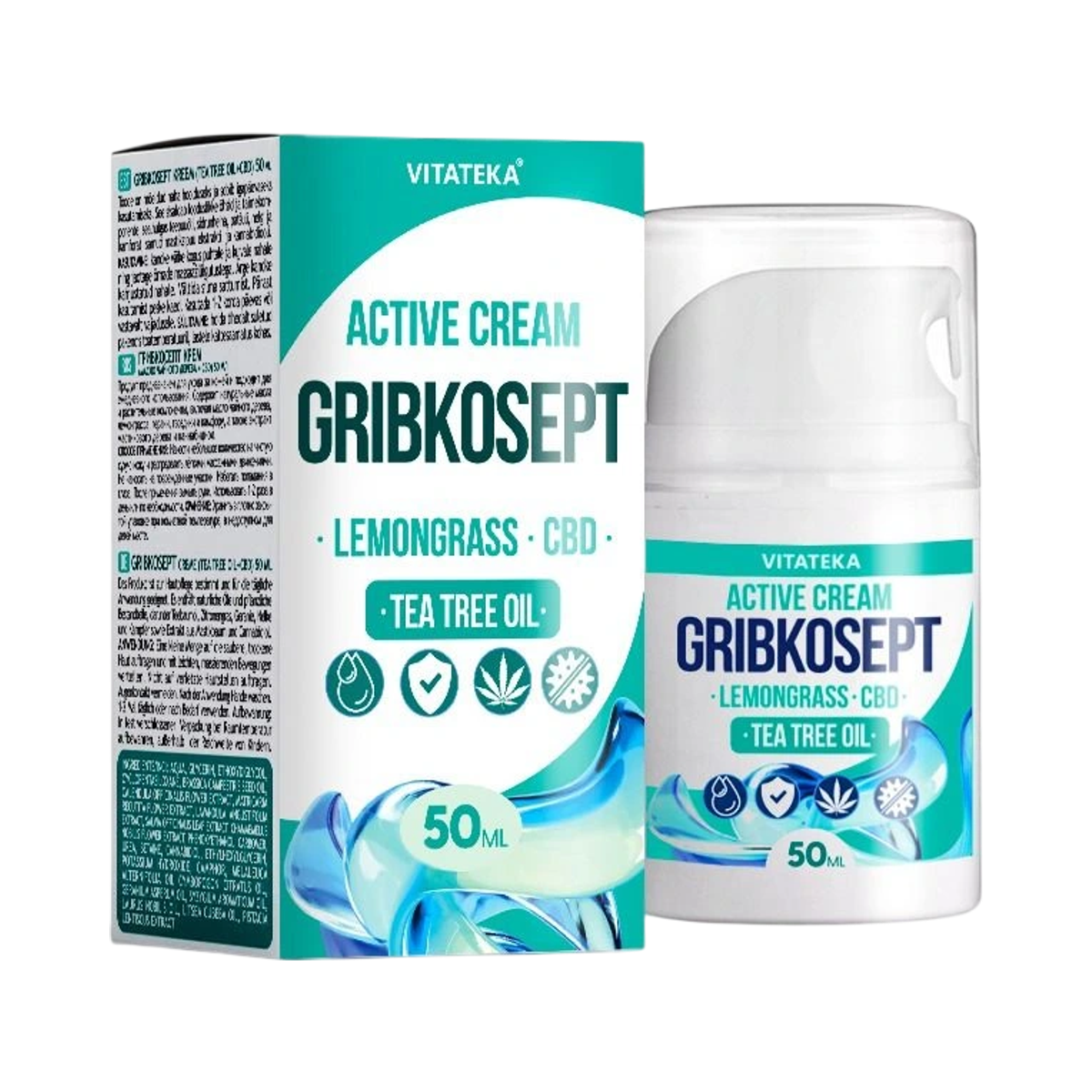 Gribkosept krém s citrónovou trávou