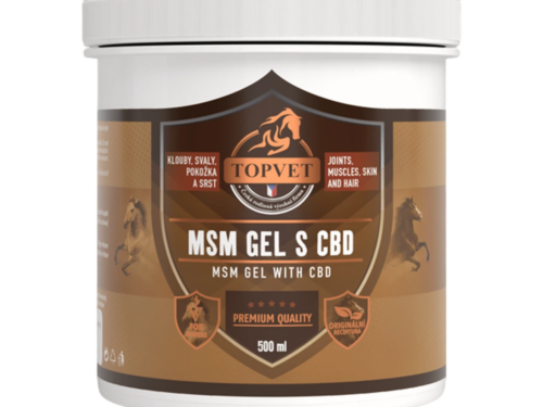 MSM gél s CBD – 500 ml – Green idea