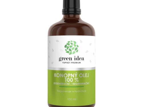 Regeneračný konopný olej 100 % – 100 ml – Green idea